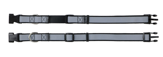 Adjustable Collar with Reflective Stitching