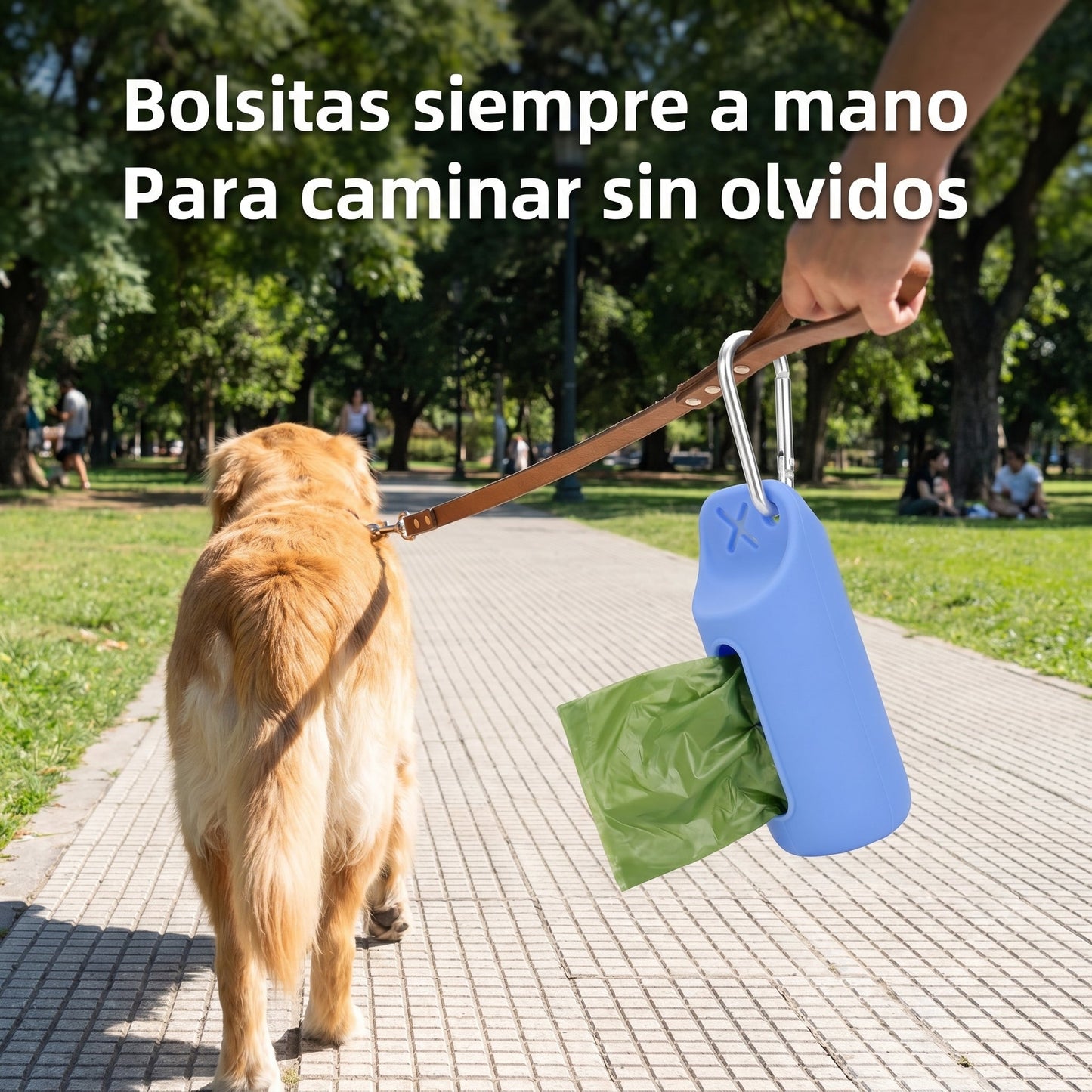 Dispensador de Bolsas para Paseo de Perro