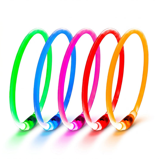 Collar LED Impermeable para Perro