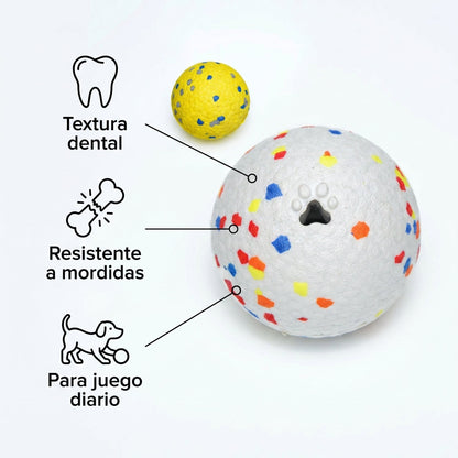 Pelota dental para perro